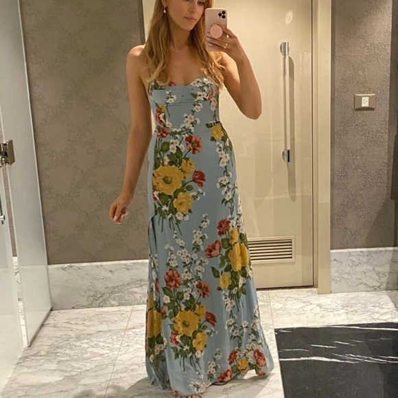 NWOT- Reformation Ingrid Dress in Florist Size 4 - Picture 11 of 14